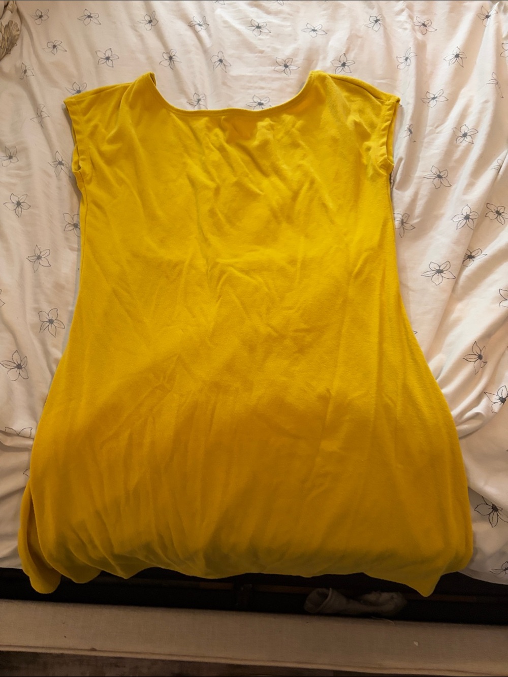 Free people beach cover up dress Bright Yellow